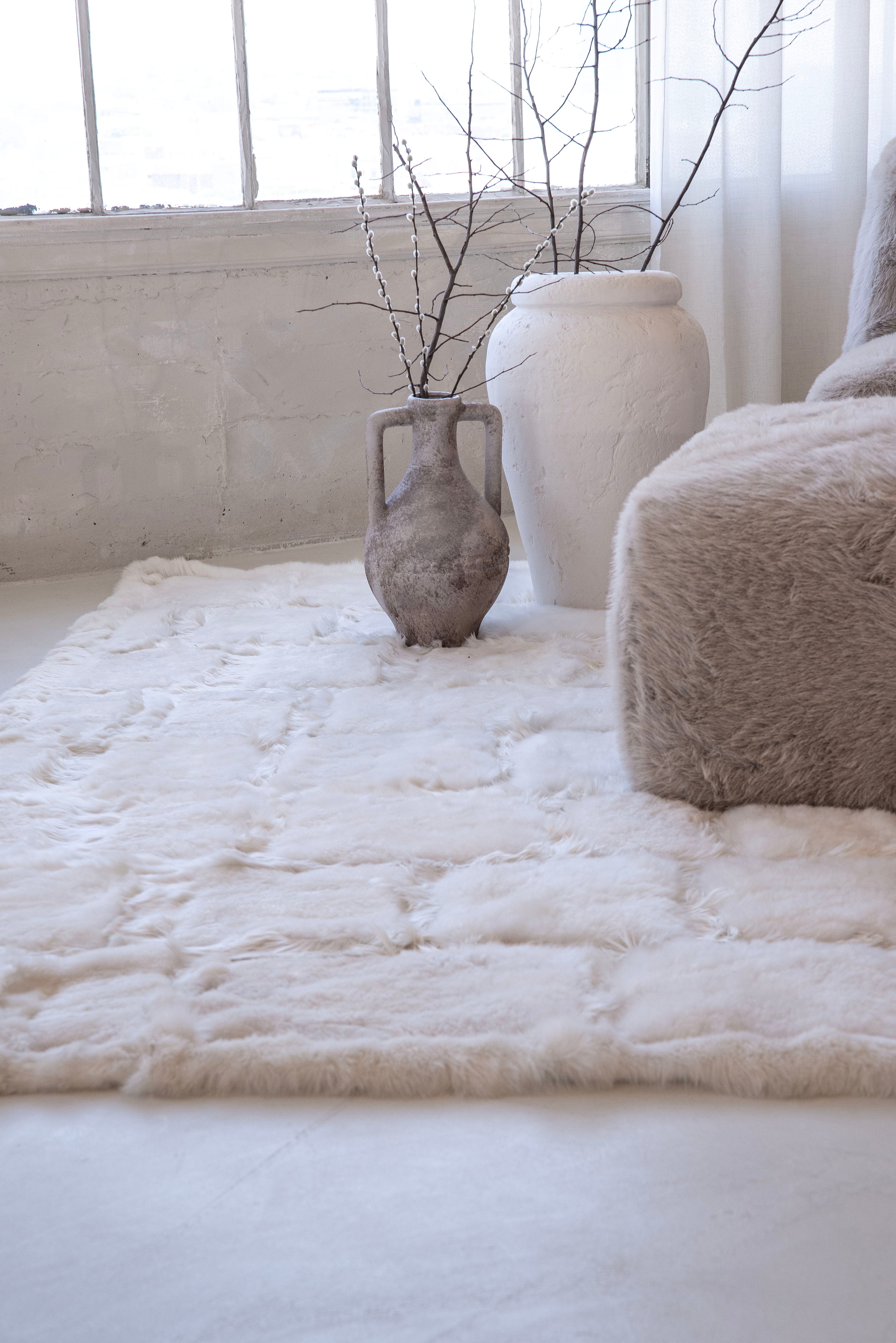 Alpaca Fur - Cobblestone White - Image 3