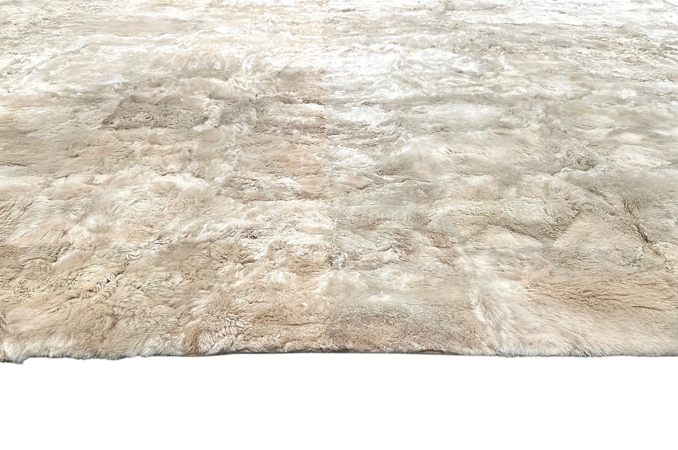 Alpaca Fur - Oyster White - Image 2