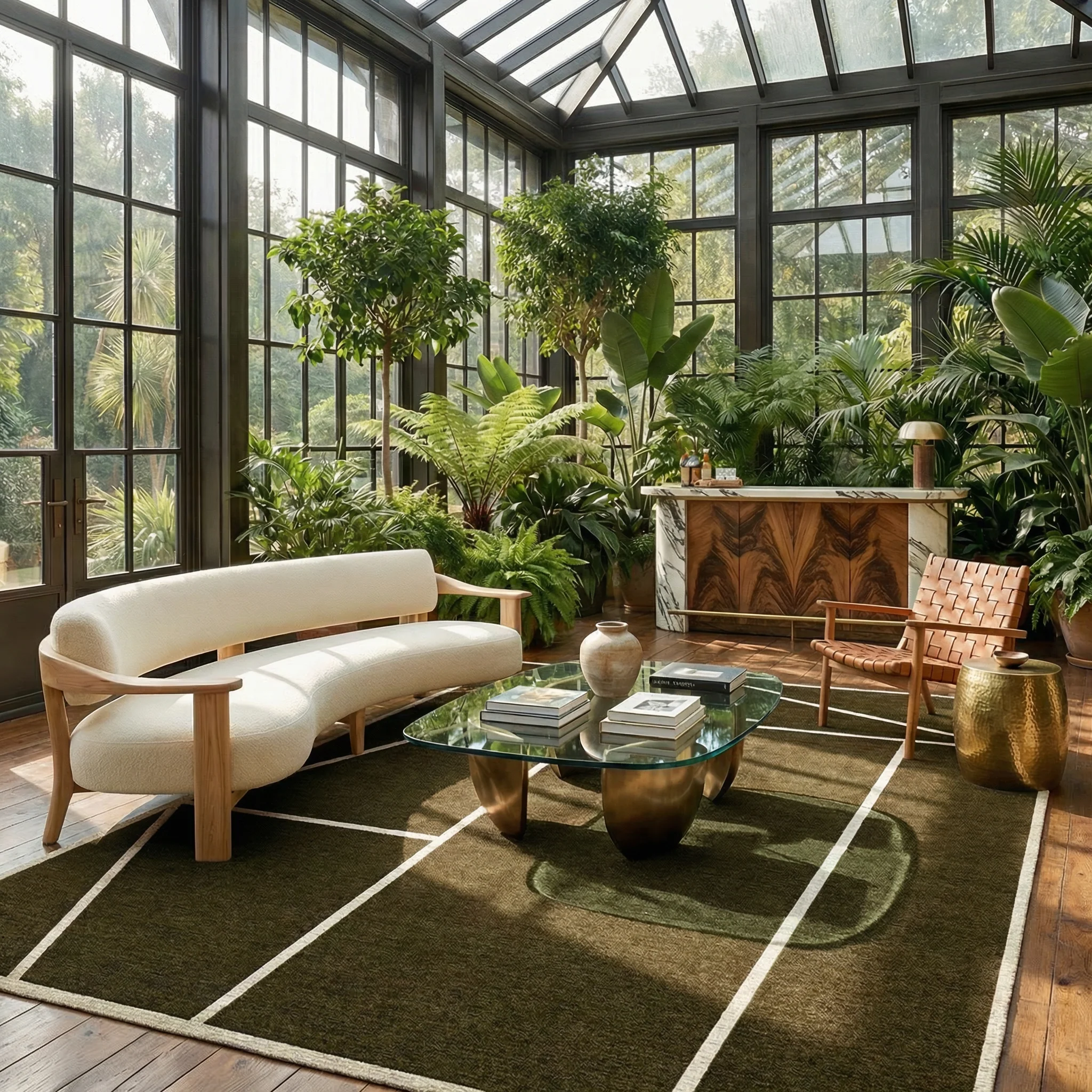 Aventura - Moss / Ivory - Image 2